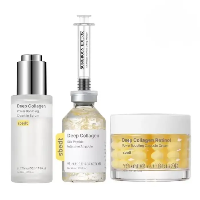 Sérum Ampoule au Collagène de Soie et Peptides