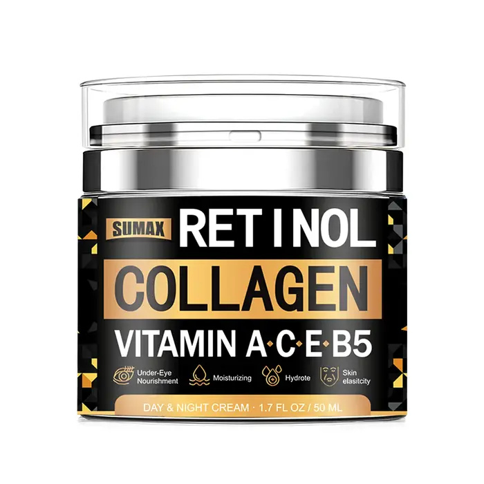 Crème anti-rides au rétinol instantané pour hommes, crème raffermissante au collagène, hydratante, b