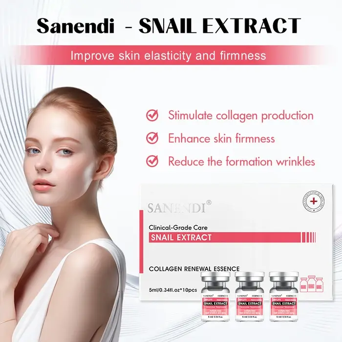 Ensemble d'essence de salon de soins du visage AQUA coréen de soin de la peau-acide hyaluronique et liquide d'essence de beauté hydratant et hydratant VC