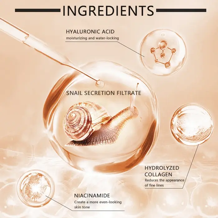 Sérum Mucin d'escargot avec Niacinamide