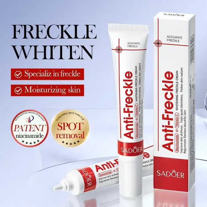 1/3/5 pièces SADOER Anti taches de rousseur crème visage crèmes blanchissantes élimination