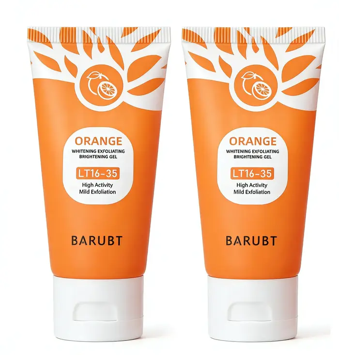 Gel exfoliant Orange pour le visage gommage corporel Gel nettoyant