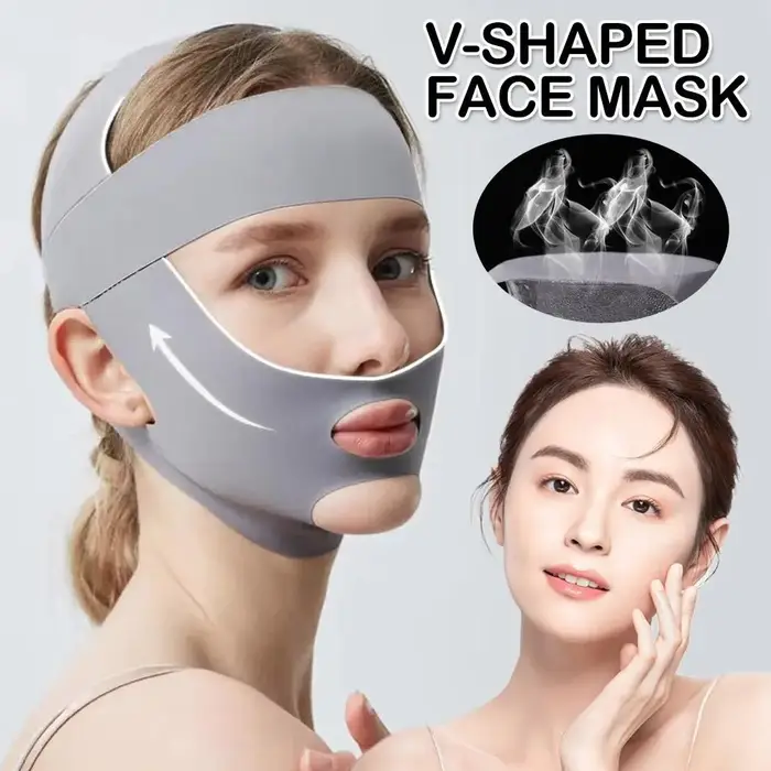 Masque de sommeil sculptant le visage