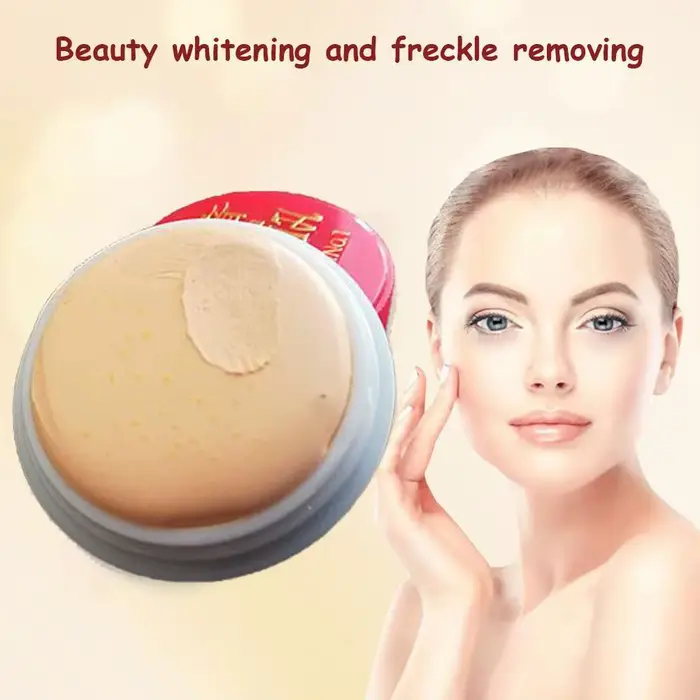 Crème à perles éclaircissante pour le visage