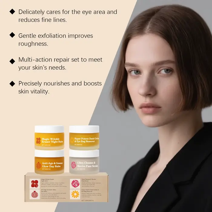 Ensemble de soins de la peau jour et nuit
