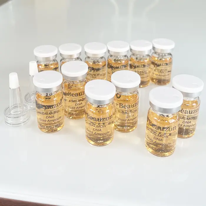 8ml Original Beauzon saumon ADN or Ampoule Niacinamide sérum Kit Booster peau soins du visage Essence hydratante