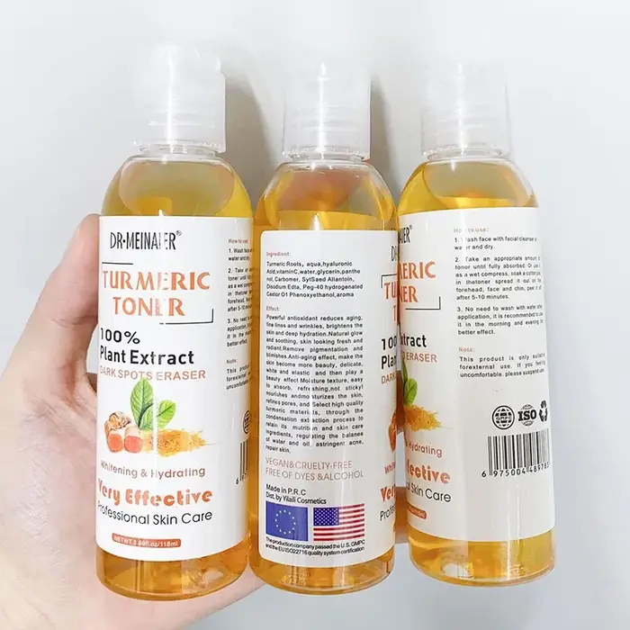 Sérum Éclaircissant au Curcuma pour le Visage