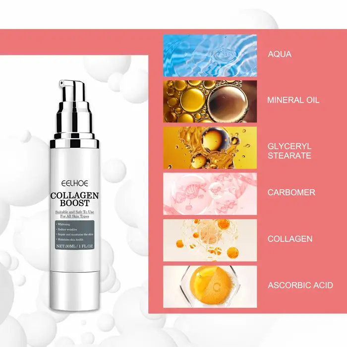 Crème pour le visage rehausseur de collagène