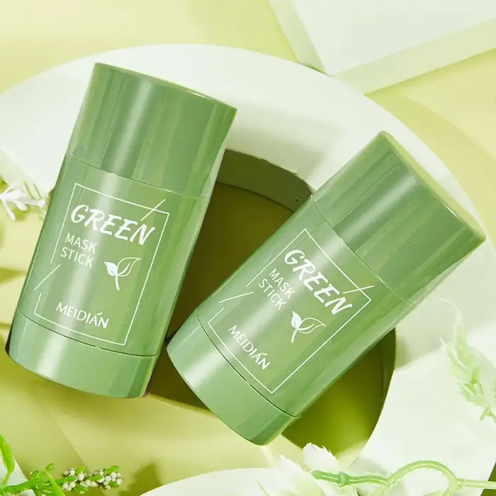 Masque Nettoyant Visage au Thé Vert en Stick – Réduit les Pores