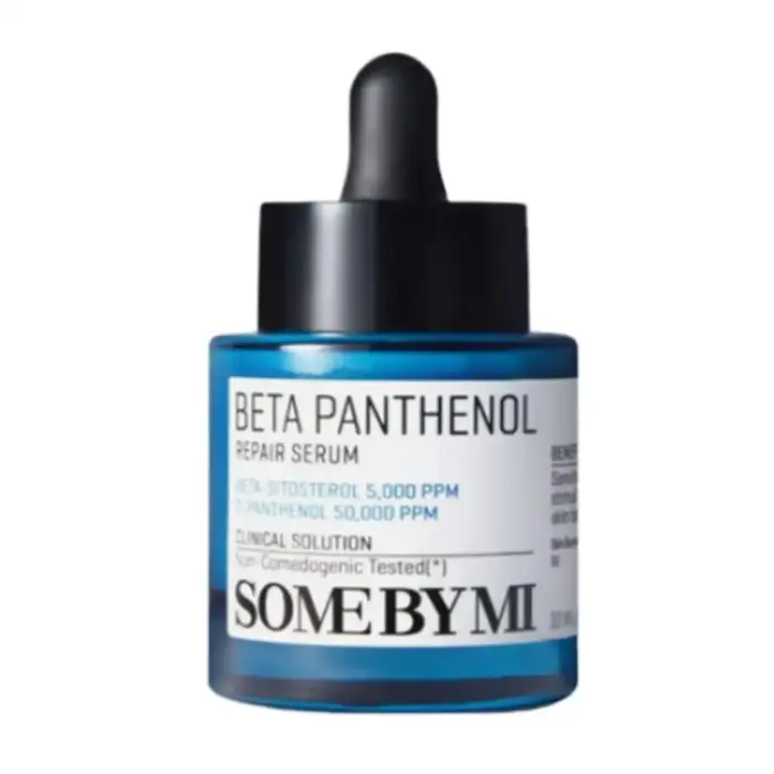 Sérum réparateur SomeByMi Beta Panthenol 30 ml - 50 000 PPM de panthénol, 5 000 PPM de beta-sitostér