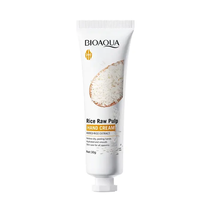 Crème pour les mains à la pulpe de riz, lotions, sérum réparateur, soin nourrissant pour la peau des