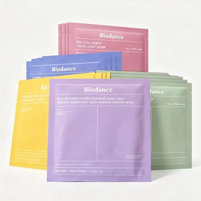 Masque facial en gel hydratant au collagène Biodance
