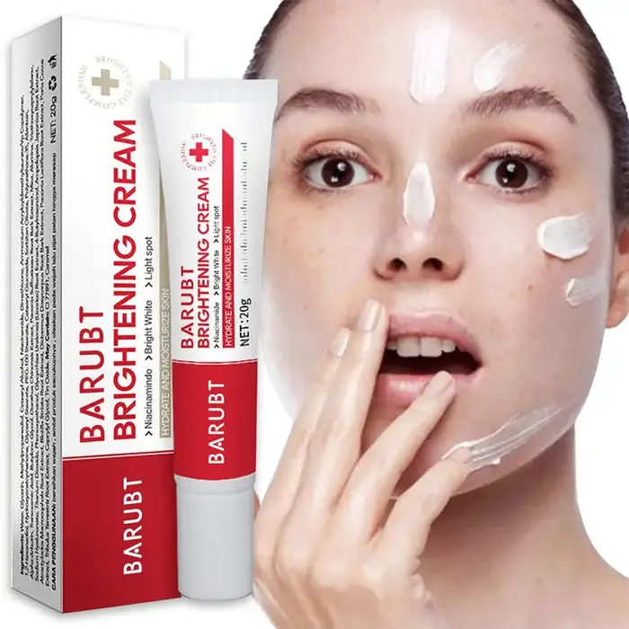 Crème éclaircissante pour la peau