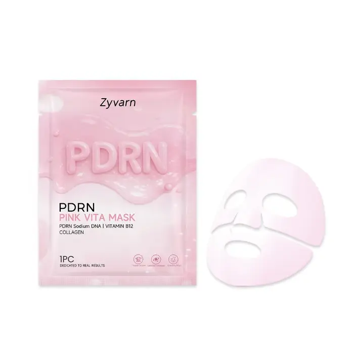 Ensemble de soins de la peau PDRN rose, masque de collagène à l'ADN de saumon, masque Vita Coating, 