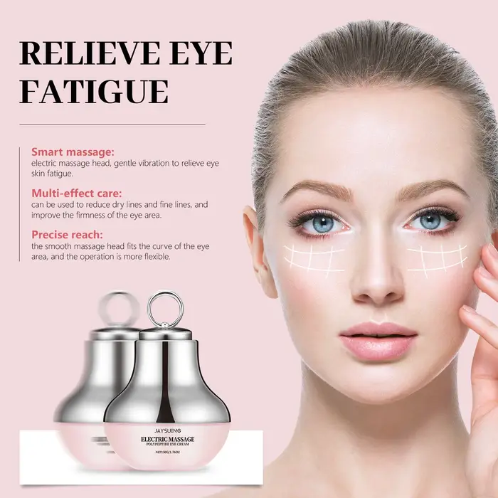 Crème raffermissante électrique pour les yeux