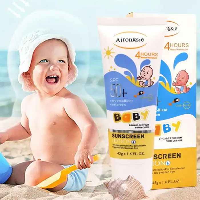 Lotion solaire pour bébé Airongsje SPF50+