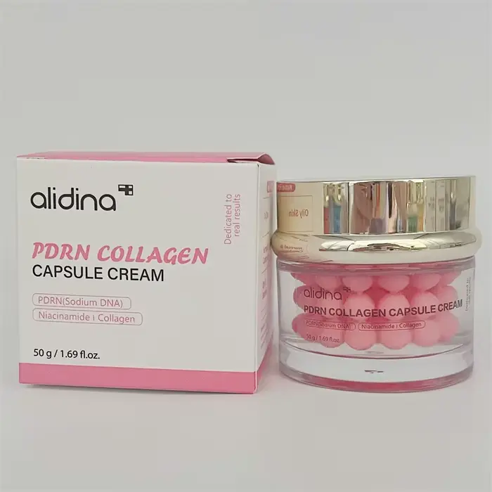 GZ Unique crème pour le visage en perles de gel saumon – éclaircissante et revitalisante pour la mai