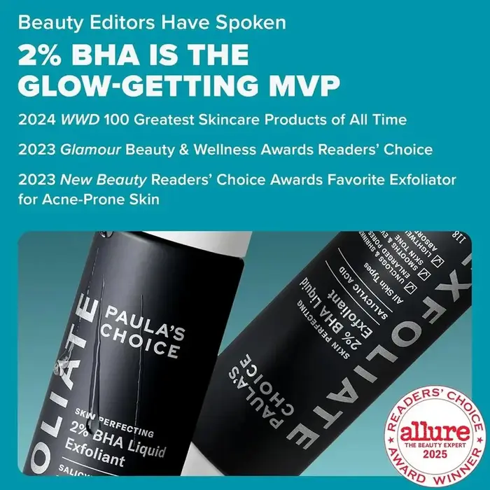 Exfoliant liquide Paula's Choice 2% BHA 118ml - Acide salicylique