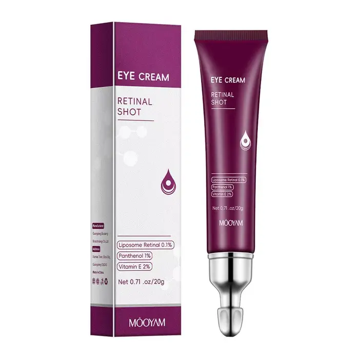 Crème Contour des Yeux Anti-Rides Instantanée au Collagène – Élimine les Ridules, les Poches et les