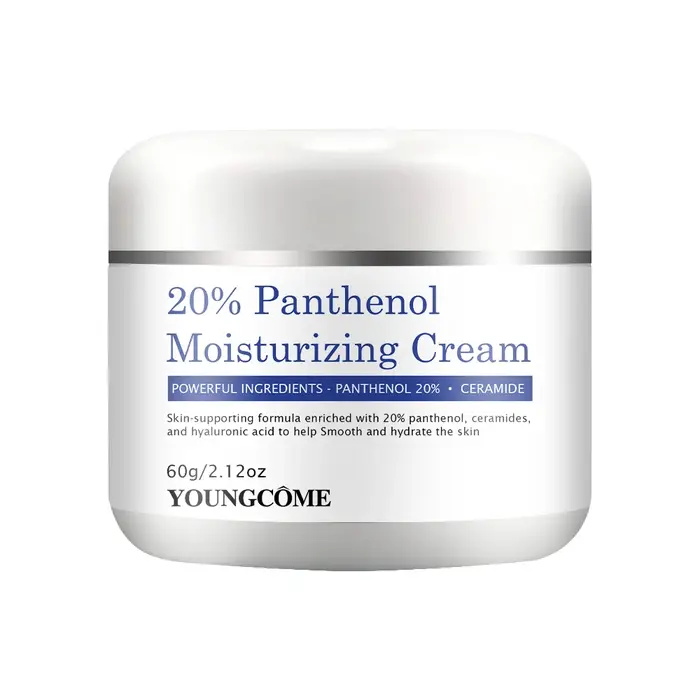 Crème hydratante | Crème hydratante quotidienne pour le visage à 20% de panthénol et de céramide avec acide hyaluronique, hydratation longue durée pour Dr.