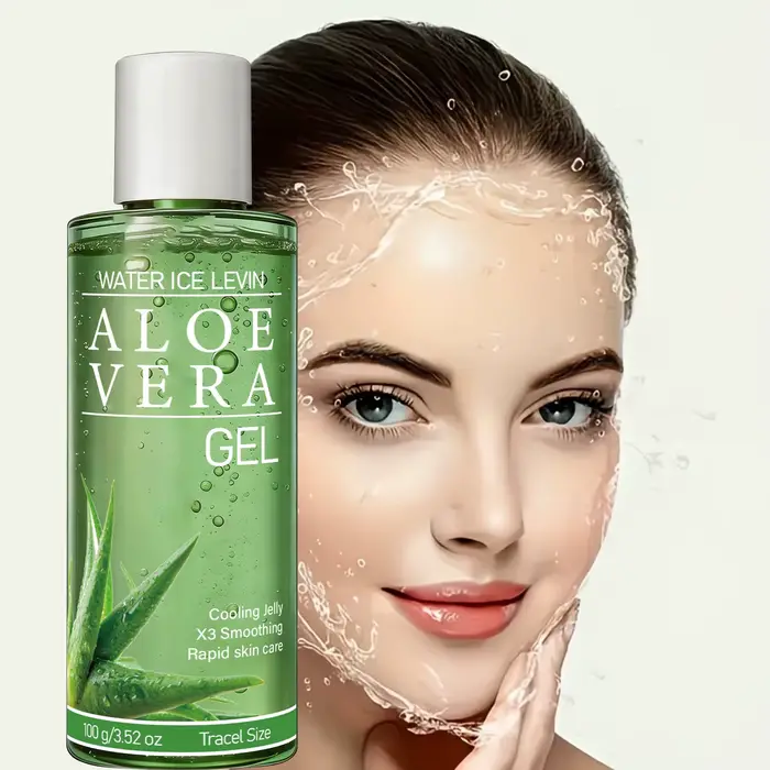Gel d'aloe vera avec acide hyaluronique