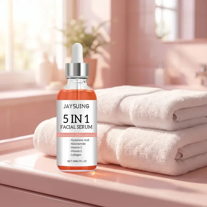 Sérum facial hydratant et illuminateur JAYSUING 5 en 1