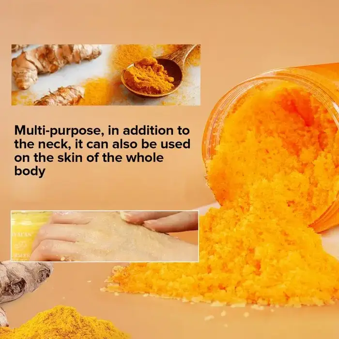 Crème éclaircissante pour le visage au curcuma