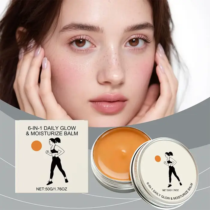 3 types de soins pour la peau du visage - Baume anti-acné et anti-rougeurs