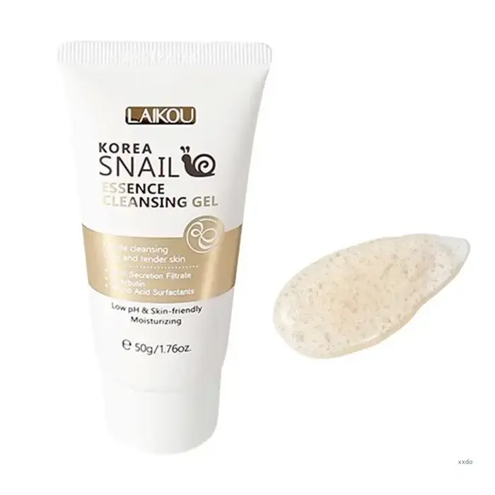 Gel nettoyant en profondeur quotidien riche, Gel nettoyant à mucine d'escargots, nettoyant pour le v
