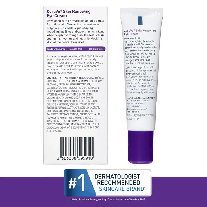 Crème pour les yeux régénérante CeraVe