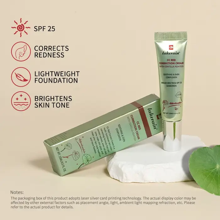 ErborianCC crème hydratation de la peau rougeurs correct maquillage léger Centella supprimer les marques d'acné