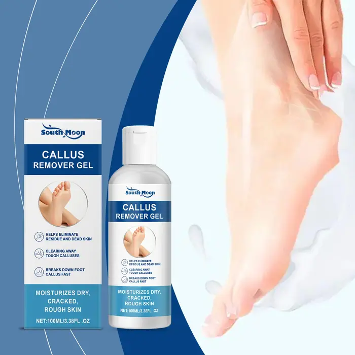 Gel dissolvant de callosités des pieds