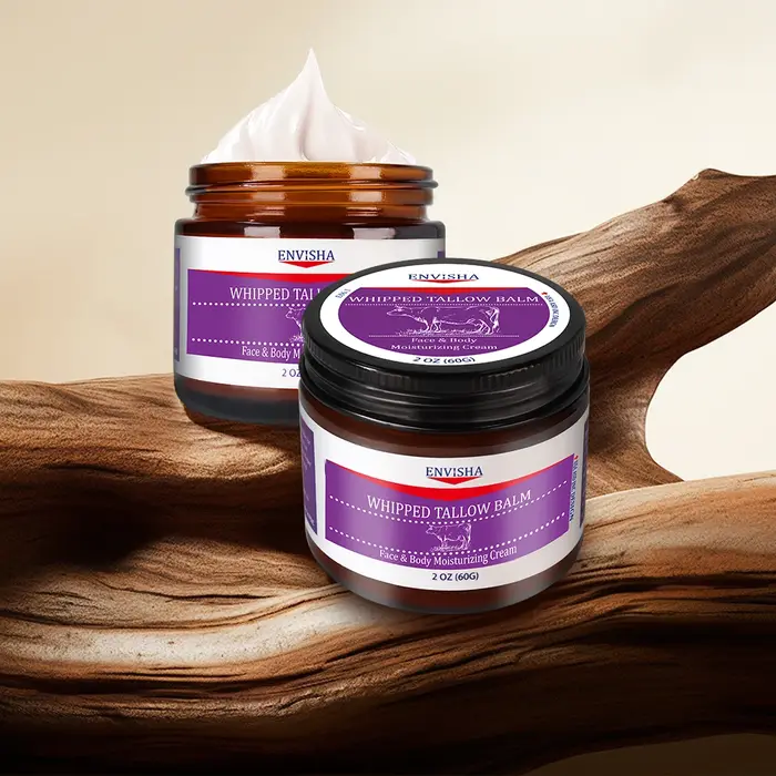 Crème pour le visage fouettée à l'acide hyaluronique