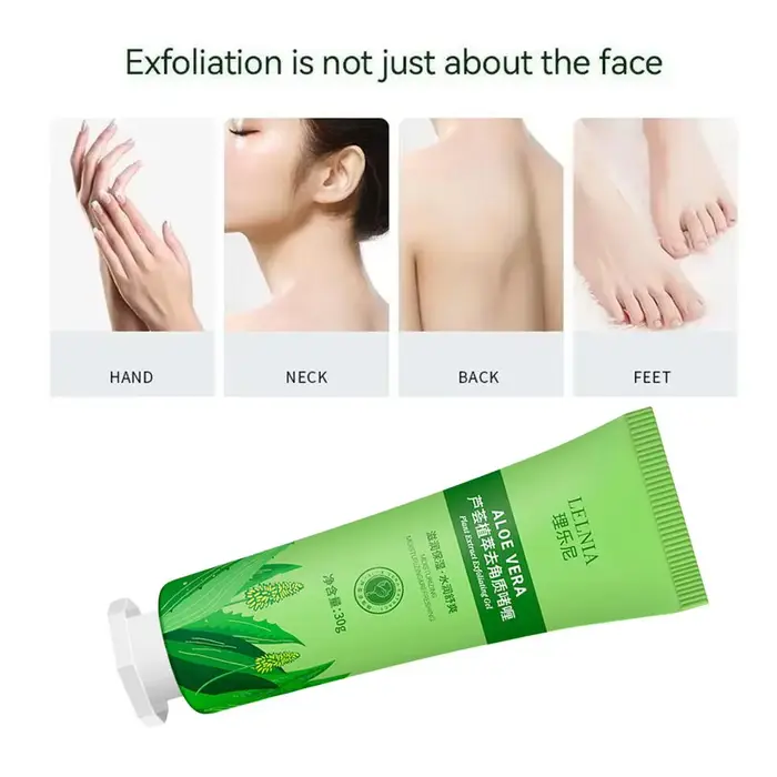 Gel exexpecant pour le visage, exexpecant doux non gommant pour le visage et le corps, exfoliation et nettoyage de la peau, peau éclaircissante révélatrice, 30ml