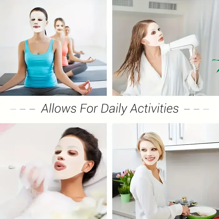 Masque Facial 3D en Silicone