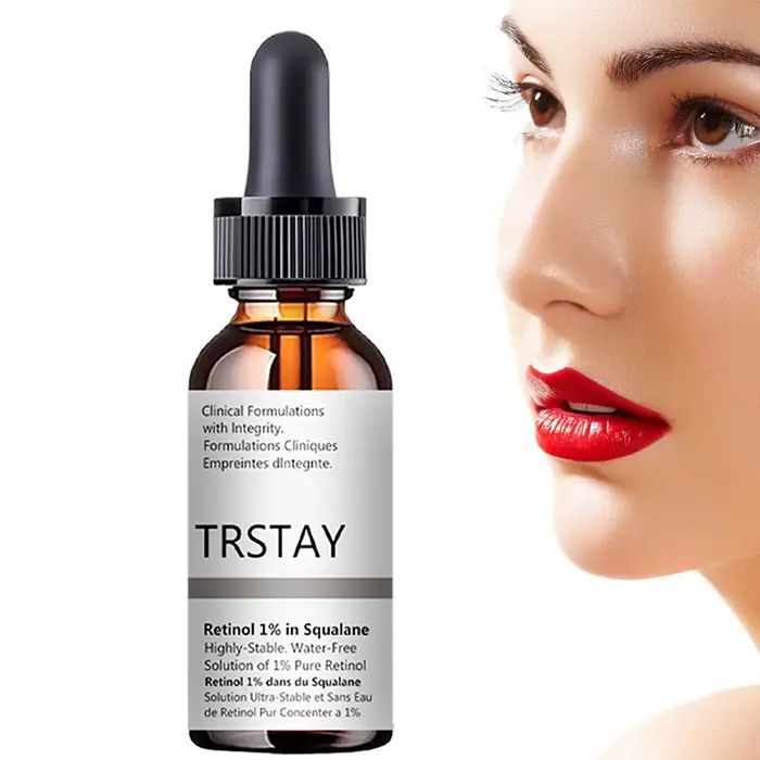 5ML/15ML/30ML/50ML/Sérum au rétinol 1% en Squalane 30ml huile essentielle de beauté et de santé