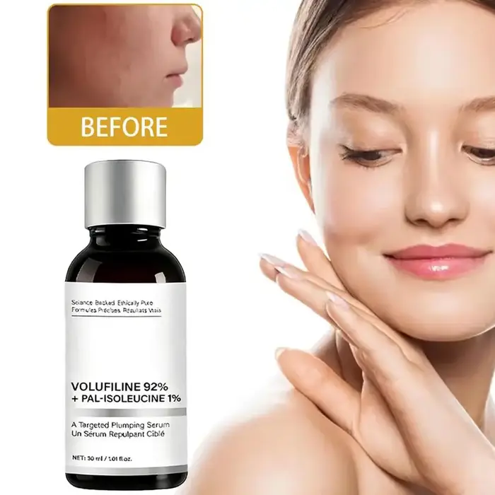 Sérum Visage Volufiline 92% et Pal-Lsoleucine 1% Niaciamide : Hydratant, Éclaircissant et Raffermiss