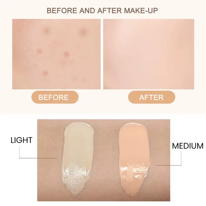 CC – crème de fond de teint naturelle