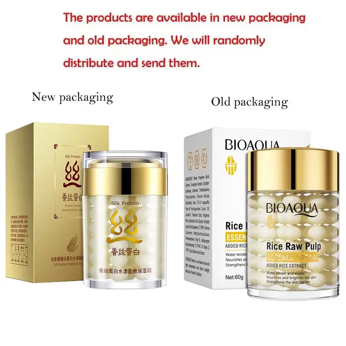 BIOAOUA riz hydratant en profondeur Essence crème éclaircissante hydratante visage