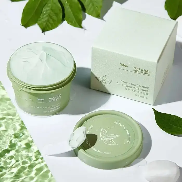 Masque de boue glacée au thé vert
