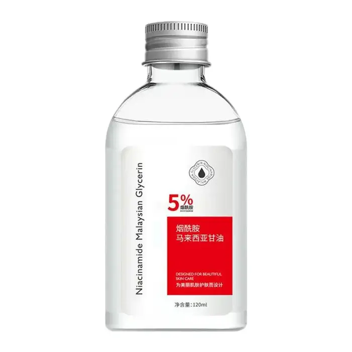 Sérum à la niacinamide, vitamine E et glycérine 120 ml, base hydratante pour le visage, huile hydrat