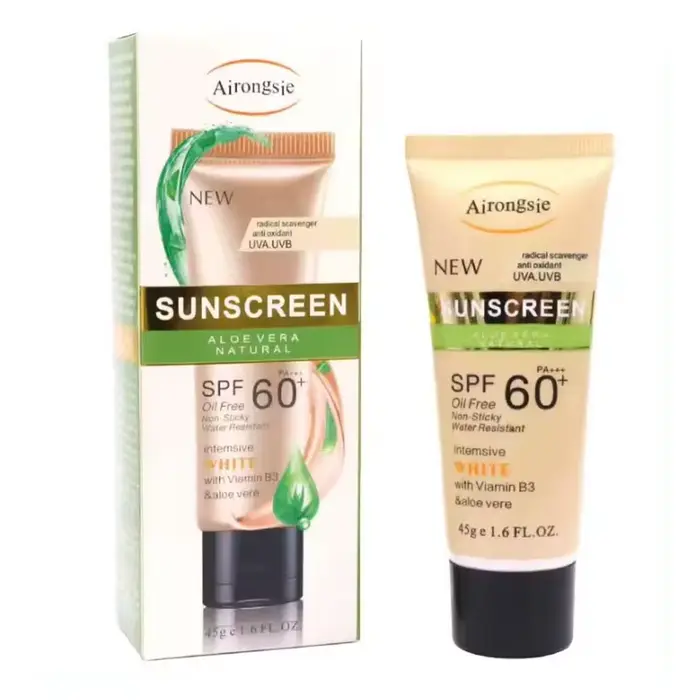 Crème solaire visage corps