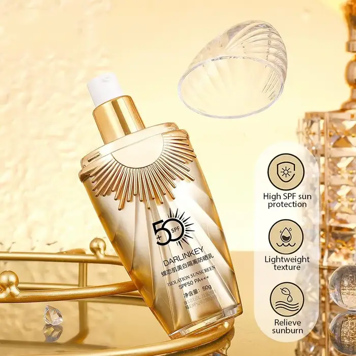 Crème solaire 5 en 1 pour le visage SPF 50+