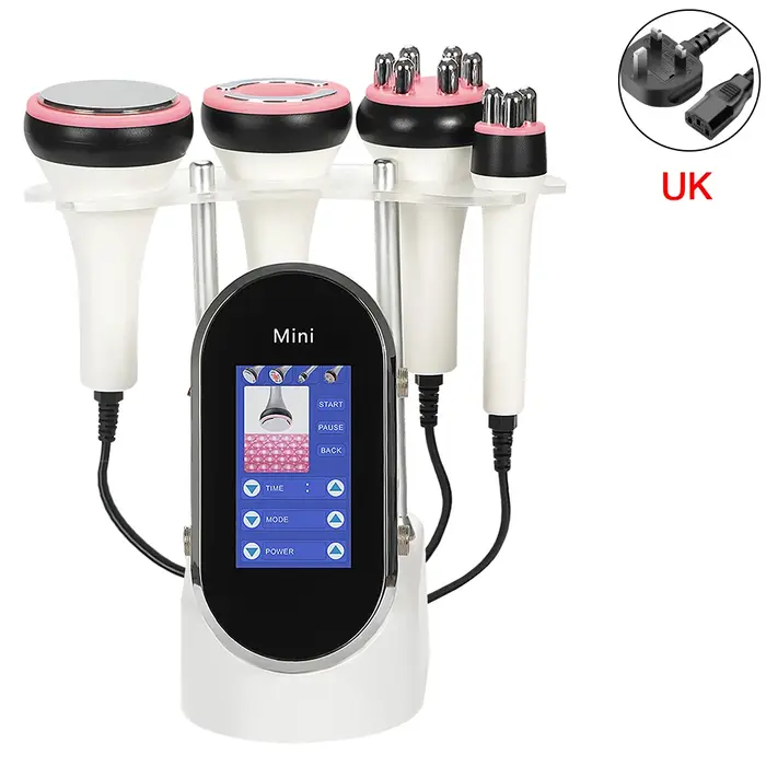 Appareil de beauté ultrasonique à cavitation 4-en-1 40K pour le soin du corps et le massage