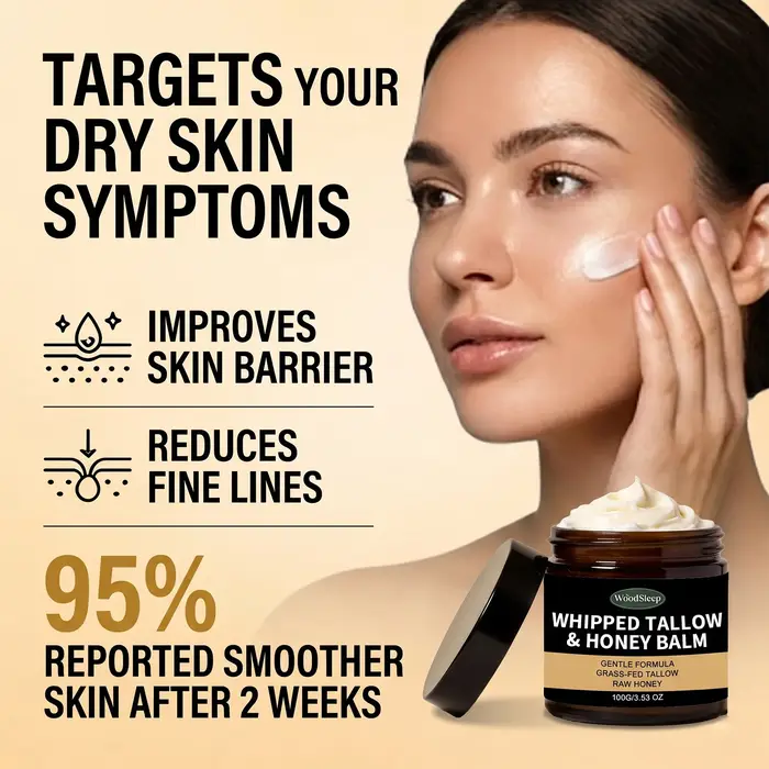Crème de soin pour la peau au beurre et au miel