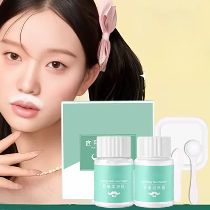 Crème éclaircissante et hydratante pour le visage et les sourcils féminins