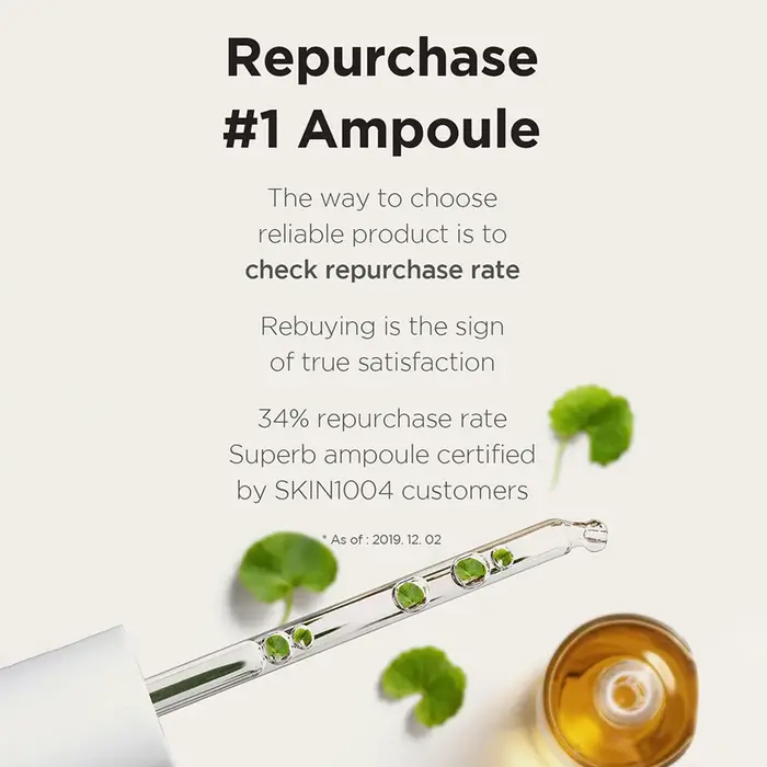 Ampoule à la Centella Asiatica de Madagascar SKIN1004