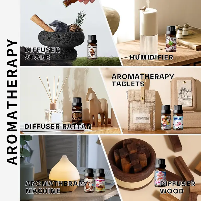 Huiles parfumées à la guimauve/à la barbe à papa de 10 ml