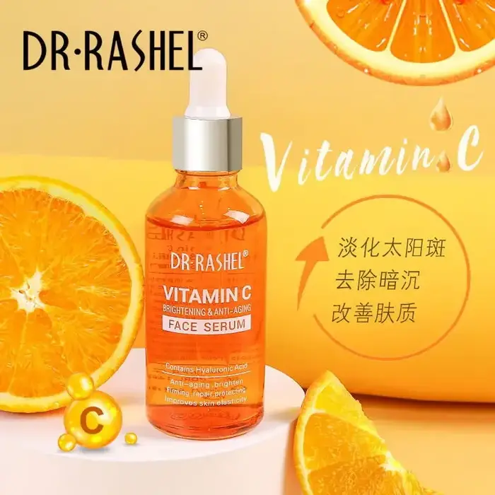DR. Rprédit-Sérum éclaircissant anti-âge et raffermissant à l'acide hyaluronique, produit de maquill