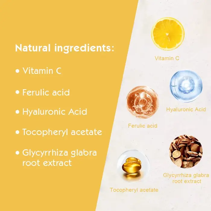 Ensemble de sérum à Ampoule de vitamine C